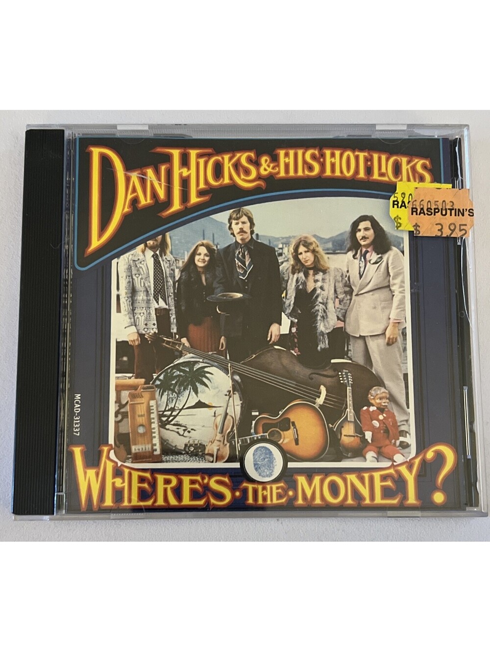 Dan Hicks & His Hot Licks - Where's the Money? - Music CD